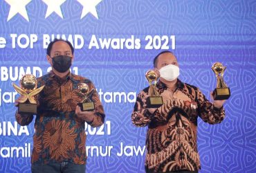 Agro Jabar Raih 4 Penghargaan TOP BUMD Award 2021!